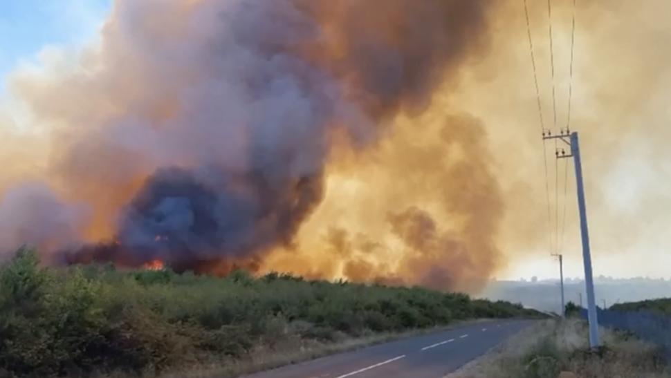 UPDATE. Incendiu uriaș în Maramureș. Preşedintele Consiliului Județean: Focarele fumegânde sunt aproape de lichidare 921797