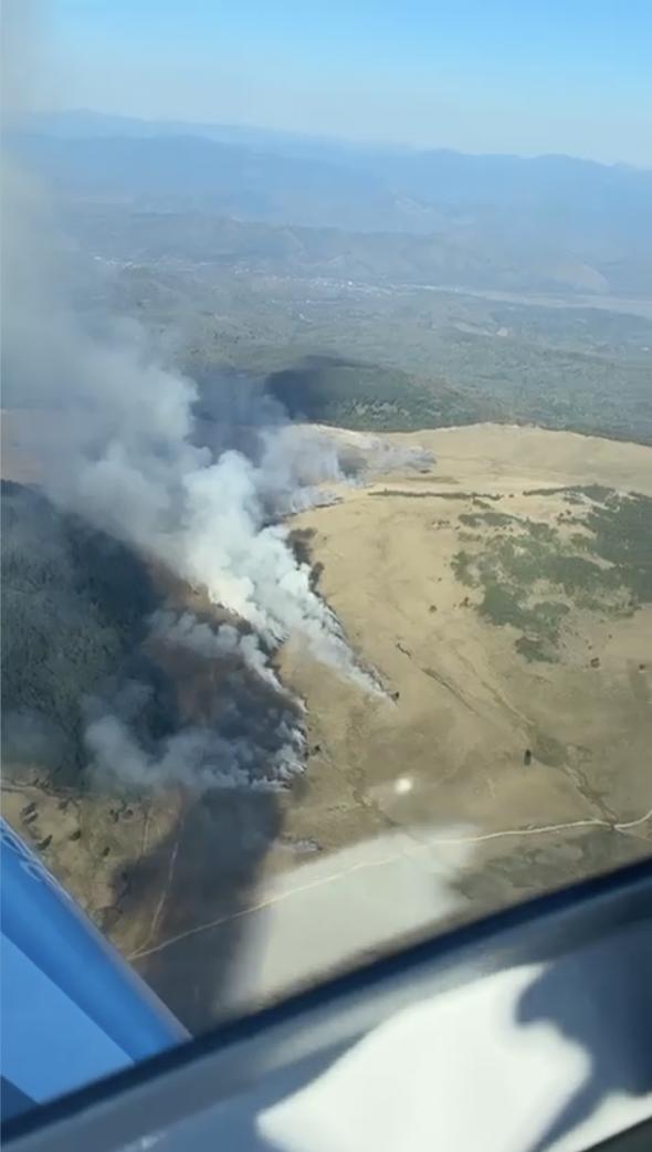 Un nou incendiu de proporții în Maramureș: 80 de hectare de vegetație au ars în Munţii Gutâi, la Runcu 921889