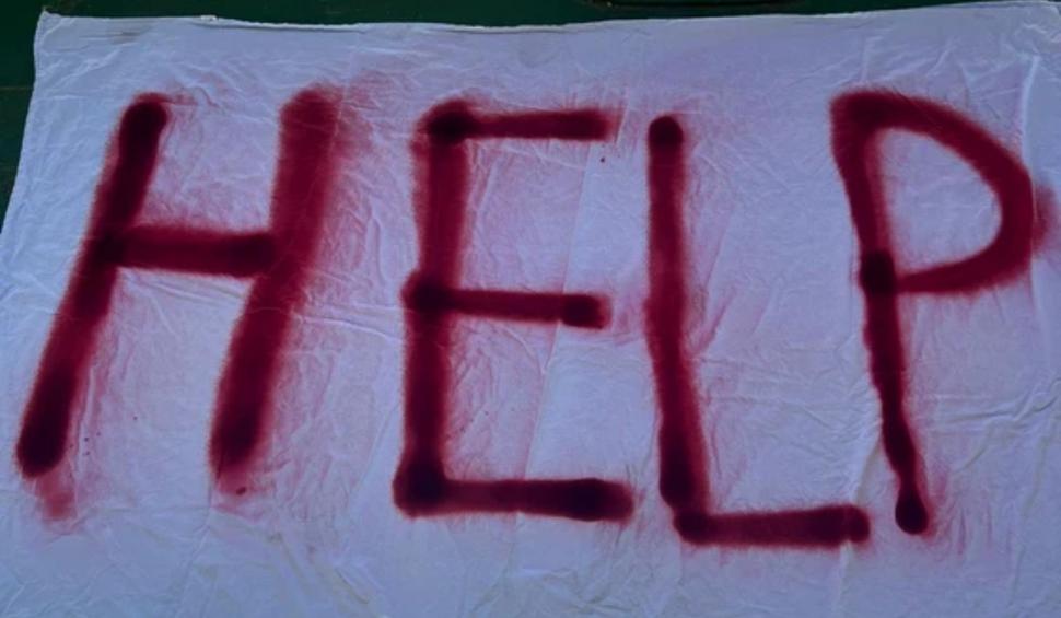 Apel disperat pe o navă în Turcia. Marinarii români au scris „Help" pe o pânză agățată de vasul acostat: „Ne-au distrus psihic" 922712