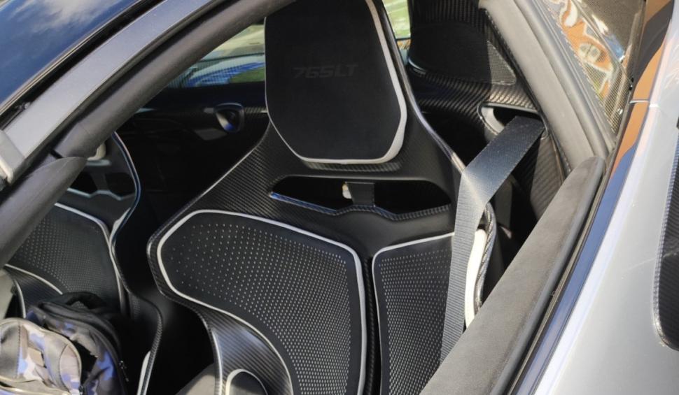 Imagini cu cel mai puternic McLaren LT Spider, adus pentru inspecţie la RAR: Forță, lux şi siguranță pe patru roţi 923598