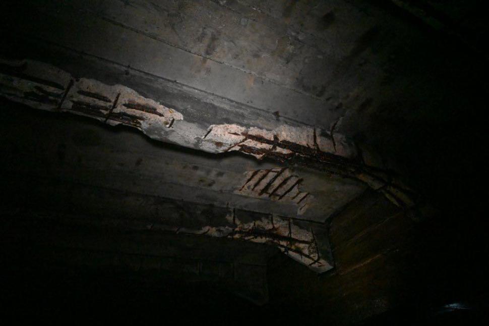 EXCLUSIV Imagini de sub planșeul de la Piața Unirii care stă să se prăbușească 924070