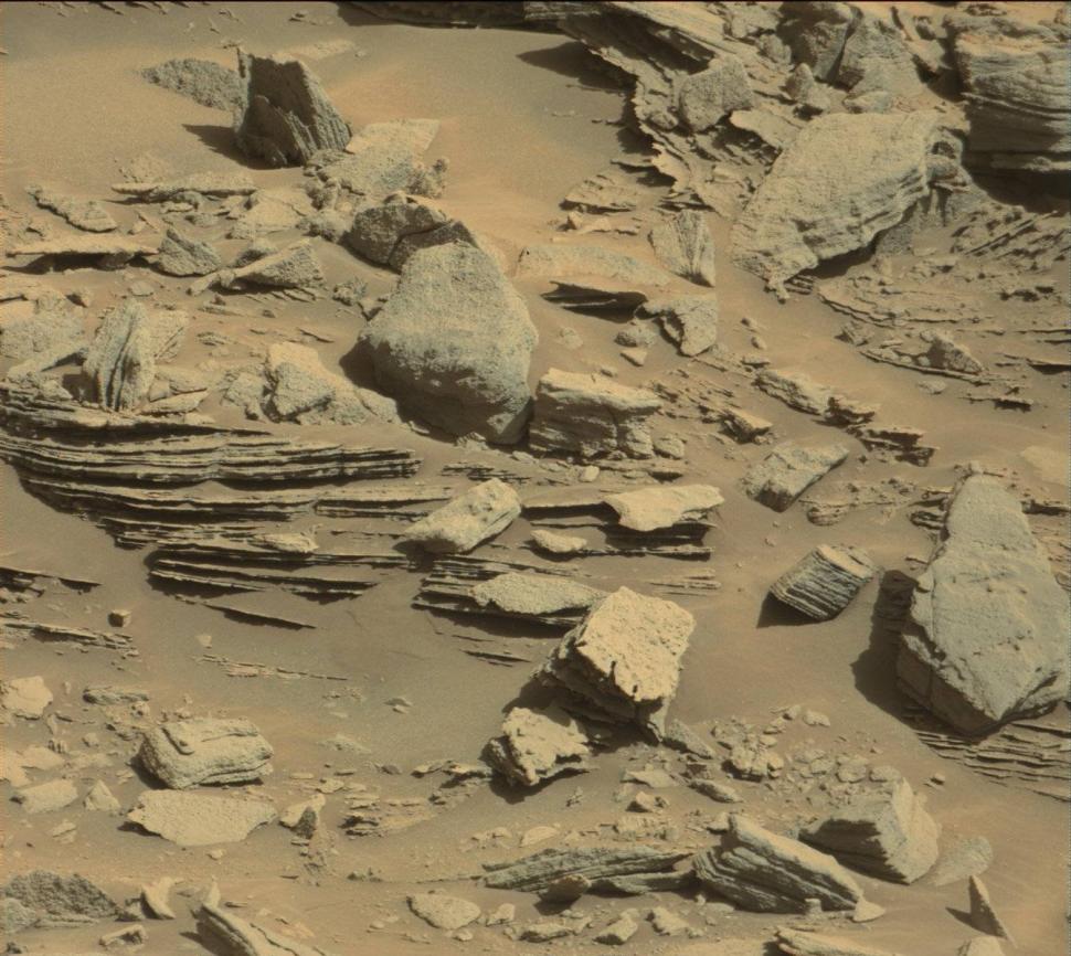 „Ancora” de pe Marte. Roca ciudată surprinsă de roverul Curiosity al NASA 924568