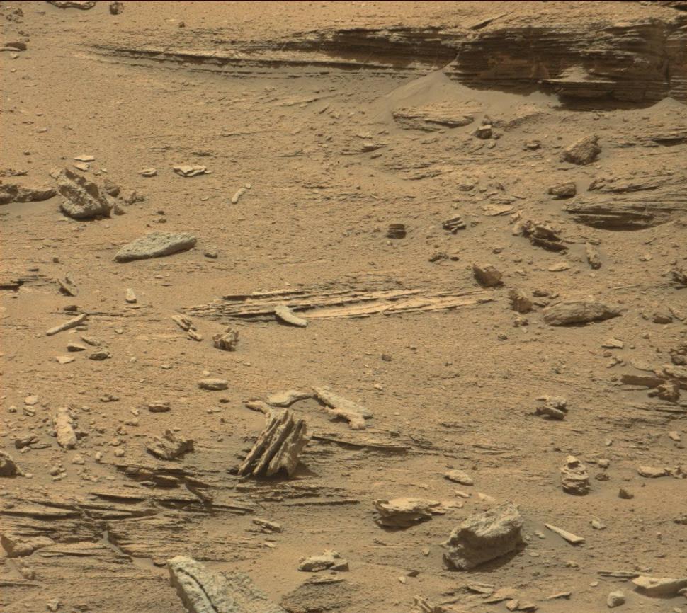 „Ancora” de pe Marte. Roca ciudată surprinsă de roverul Curiosity al NASA 924570