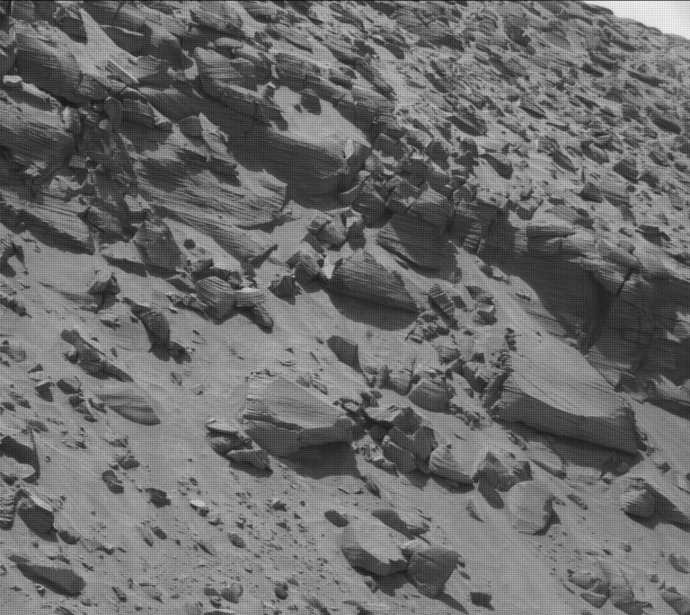 „Ancora” de pe Marte. Roca ciudată surprinsă de roverul Curiosity al NASA 924573