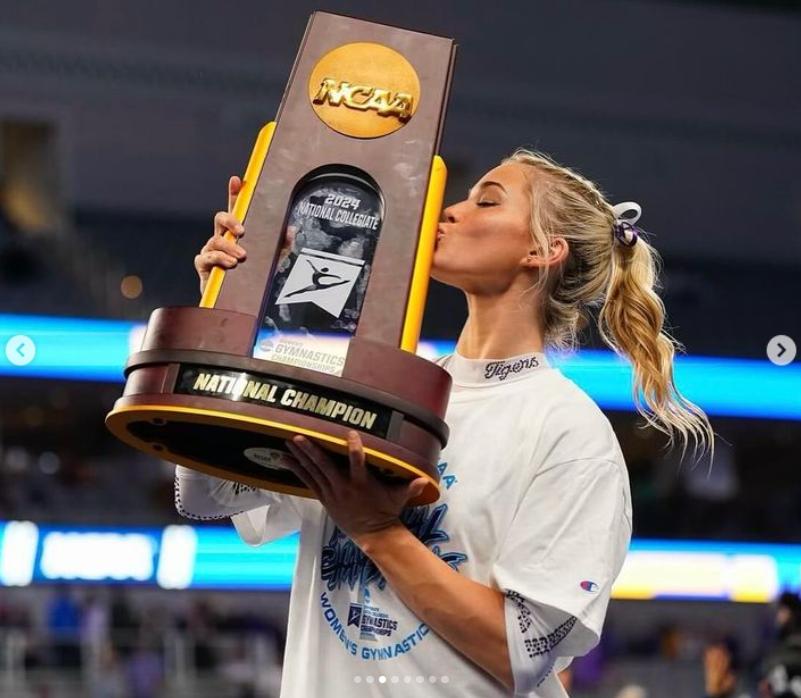 Olivia Dunne, gimnasta care a devenit virală, spune că celebritatea vine cu un preț: „Mi-au cerut apa în care fac baie”  925652