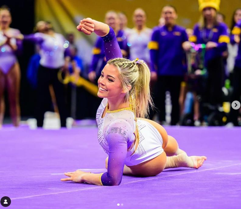 Olivia Dunne, gimnasta care a devenit virală, spune că celebritatea vine cu un preț: „Mi-au cerut apa în care fac baie”  925657