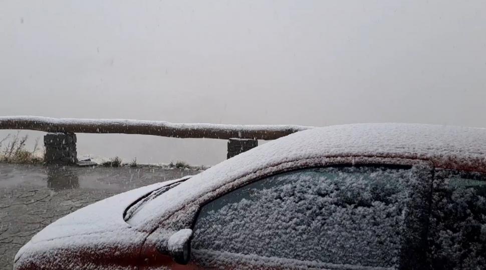 VIDEO Ninge la Bâlea Lac. Este prima zăpadă din acest an pe Transfăgărășan 925922