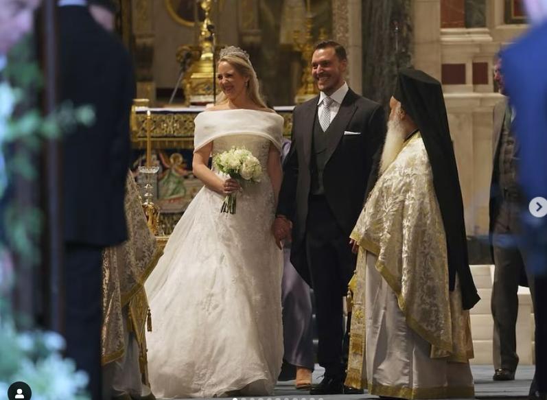 Nunta regală amânată de 2 ori a avut loc, în final. Prințesa Theodora a Greciei s-a căsătorit cu un avocat american cu 7 ani mai tânăr 926071