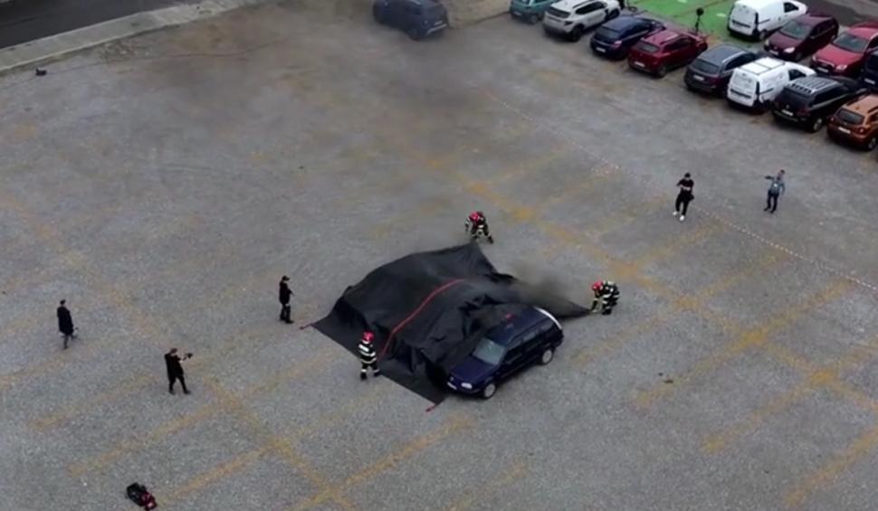 Cum funcționează pătura antifoc creată de specialiștii NASA, adusă în premieră în România. Stinge incendiile instantaneu 927095