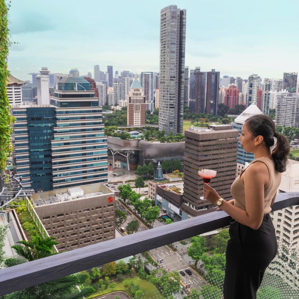 Jungla din zgârie-nori. Imagini fabuloase din cea mai frumoasă clădire înaltă din lume aflată în Singapore 927352