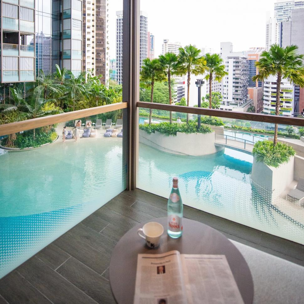 Jungla din zgârie-nori. Imagini fabuloase din cea mai frumoasă clădire înaltă din lume aflată în Singapore 927367