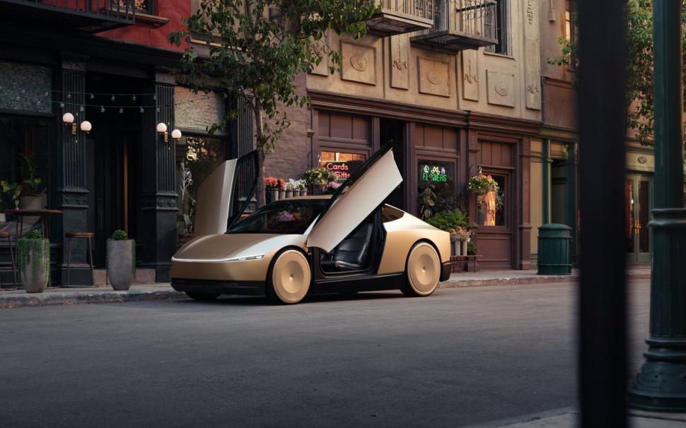 GALERIE FOTO. Elon Musk și-a prezentat noile mașini futuriste fără șofer. Ce sunt și cum arată „Robovan” și „Cyber Taxi” 928166