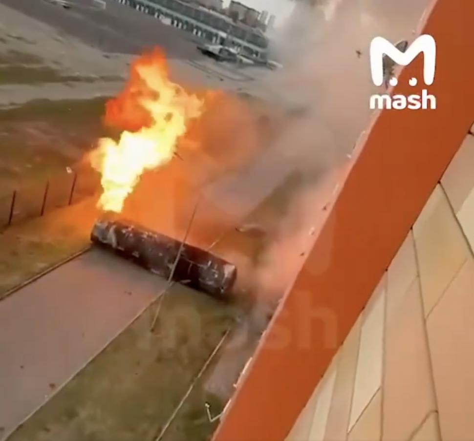 Explozie uriașă la o benzinărie din Groznîi. 4 persoane, printre care 2 copii, ar fi fost ucise 928416