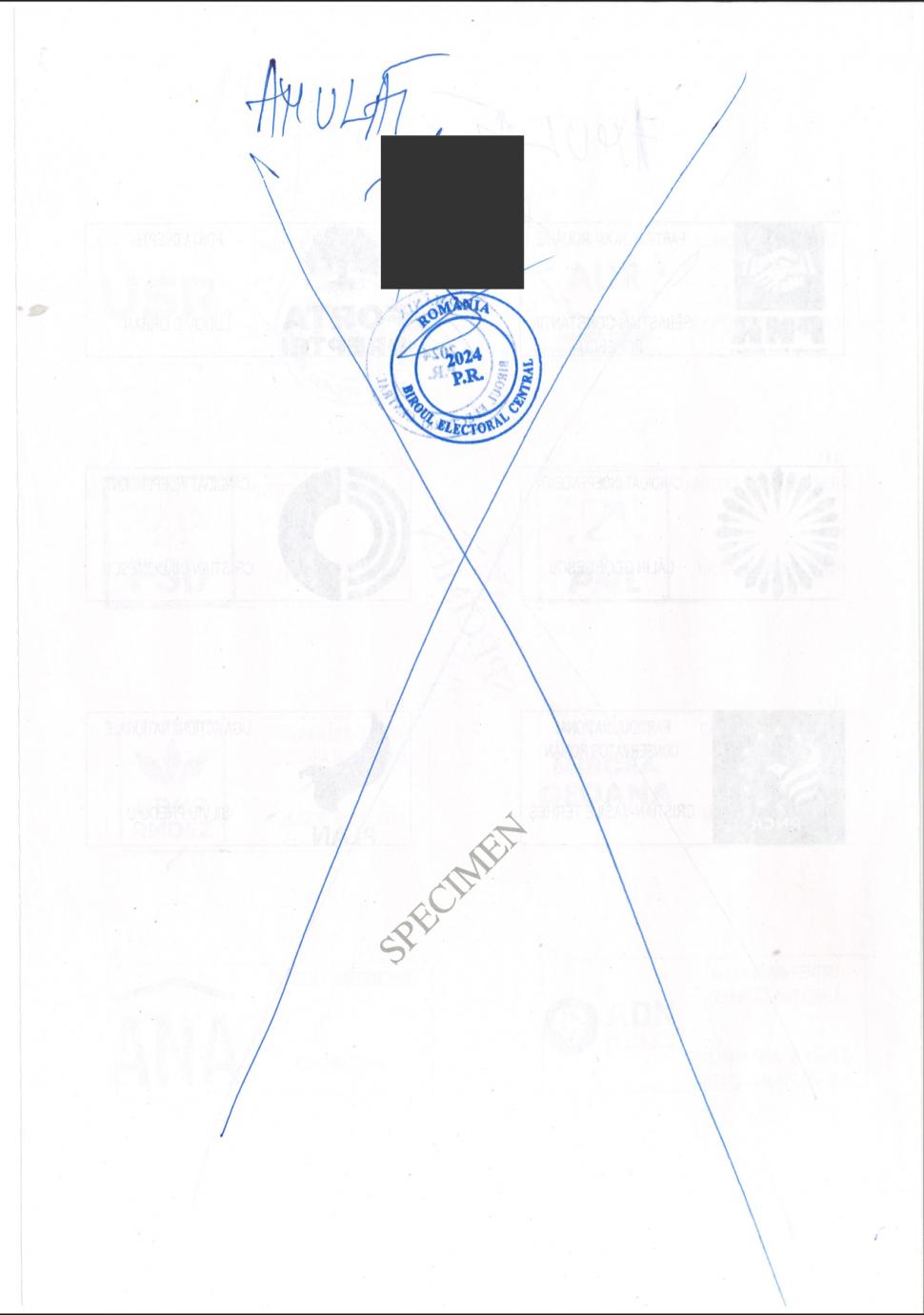 Cum vor arăta buletinele de vot pentru alegerile prezidențiale 2024. Anunțul BEC 928502