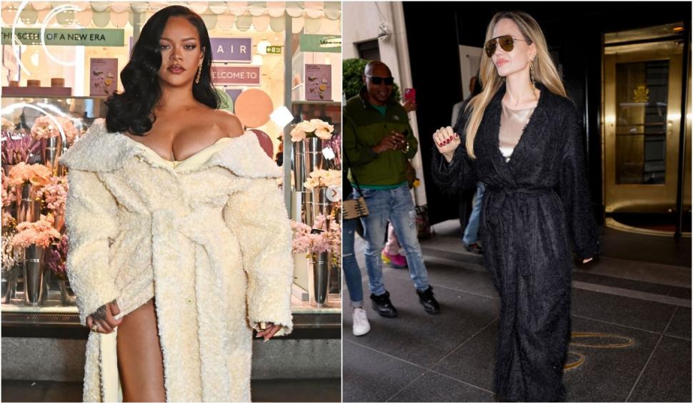 Ultima tendință în lumea modei? Halatul de baie. Rihanna și Angelina Jolie au pornit trendul chiar pe covorul roșu 928354