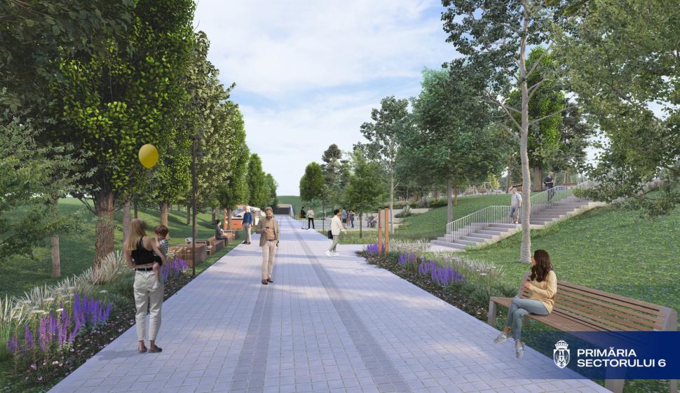 Cum va arăta Parcul Grozăveşti din Sectorul 6 după ce va fi refăcut complet. Valoarea investiției și facilitățile oferite 929566