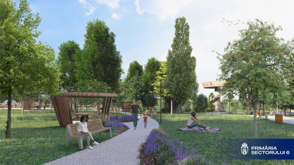 Cum va arăta Parcul Grozăveşti din Sectorul 6 după ce va fi refăcut complet. Valoarea investiției și facilitățile oferite 929569