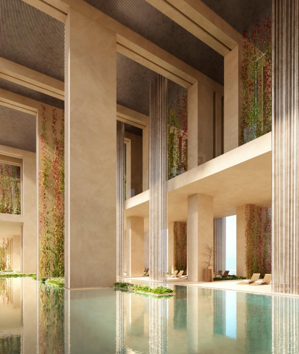 Un zgârie-nori super îngust, lat cât un singur apartament, va fi construit în Dubai. Cum va arăta clădirea cu design unic Muraba Veil 930135