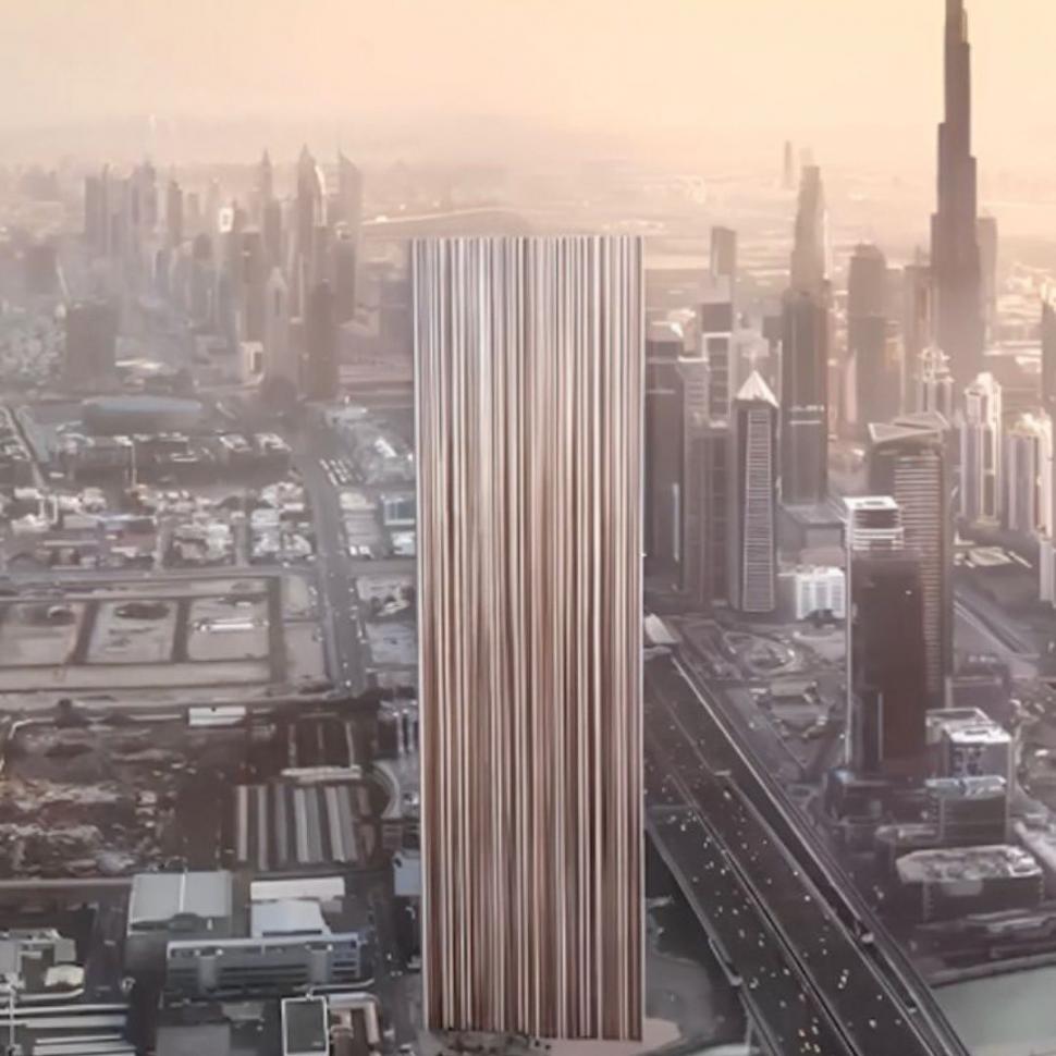 Un zgârie-nori super îngust, lat cât un singur apartament, va fi construit în Dubai. Cum va arăta clădirea cu design unic Muraba Veil 930139