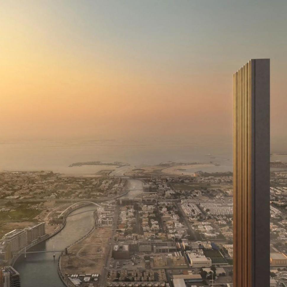 Un zgârie-nori super îngust, lat cât un singur apartament, va fi construit în Dubai. Cum va arăta clădirea cu design unic Muraba Veil 930141