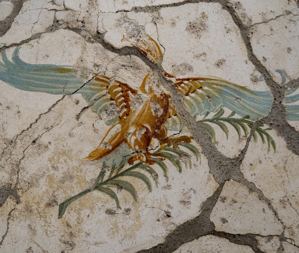 Descoperire uimitoare în Pompei. O casă construită diferit a păstrat ultima ofrandă înainte de erupția Vezuviului și o frescă unică 931021