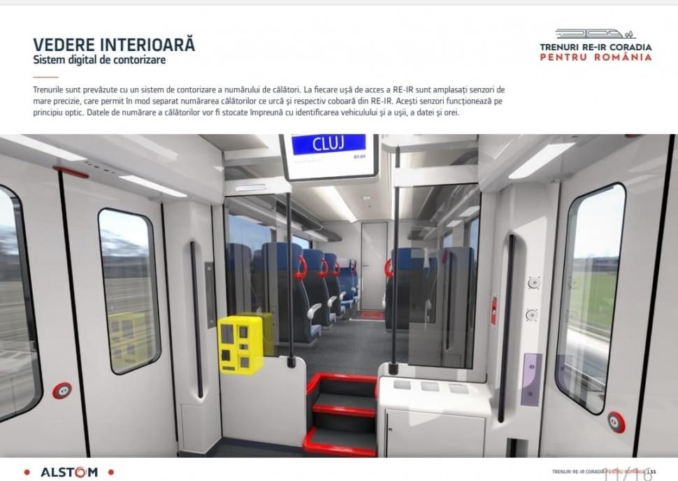 Primul tren nou Alstom va intra în circulație luna viitoare. Prin ce orașe va trece 931171