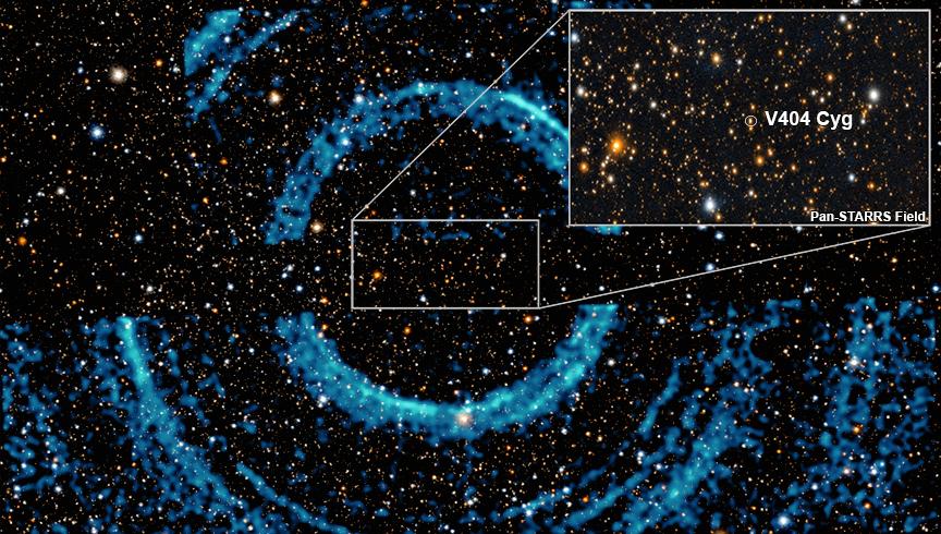 Astronomii spun că au găsit prima gaură neagră formată printr-o implozie "blândă": Unde este și cum arată V404 Cygni 931922