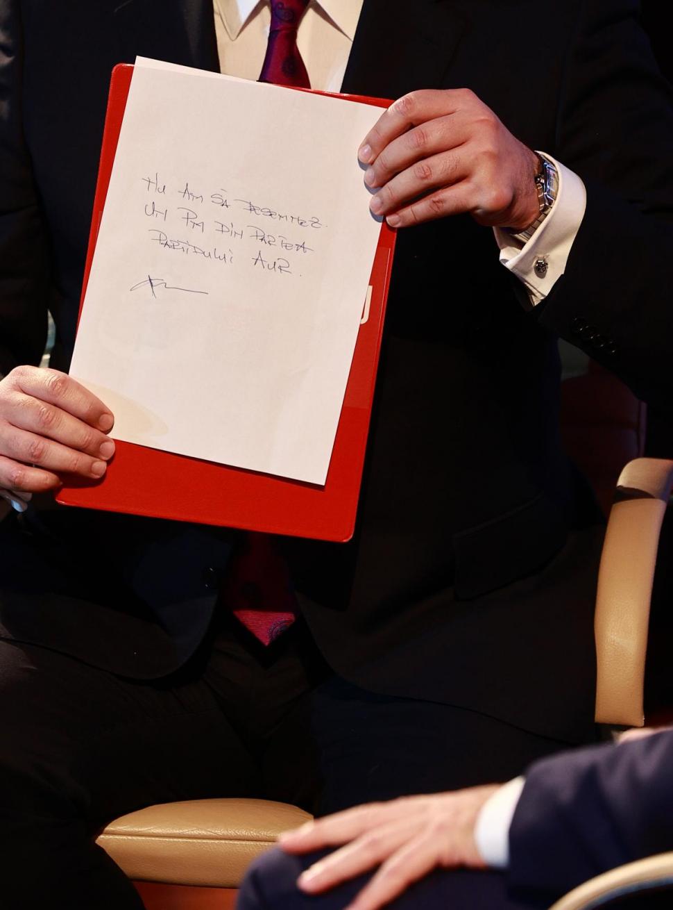 Din culisele dezbaterii prezidențiale cu Marcel Ciolacu. Ce nu s-a văzut la televizor 932277