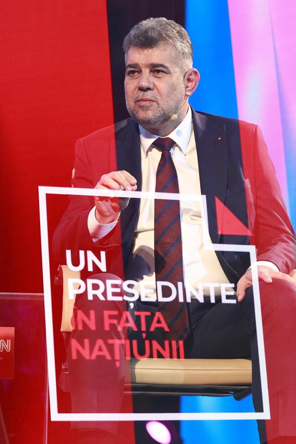 Din culisele dezbaterii prezidențiale cu Marcel Ciolacu. Ce nu s-a văzut la televizor 932285