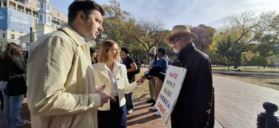 Atmosferă de război la Washington. Garduri înalte apără Casa Albă și Congresul. Trump acuză fraude într-un stat-cheie 933221