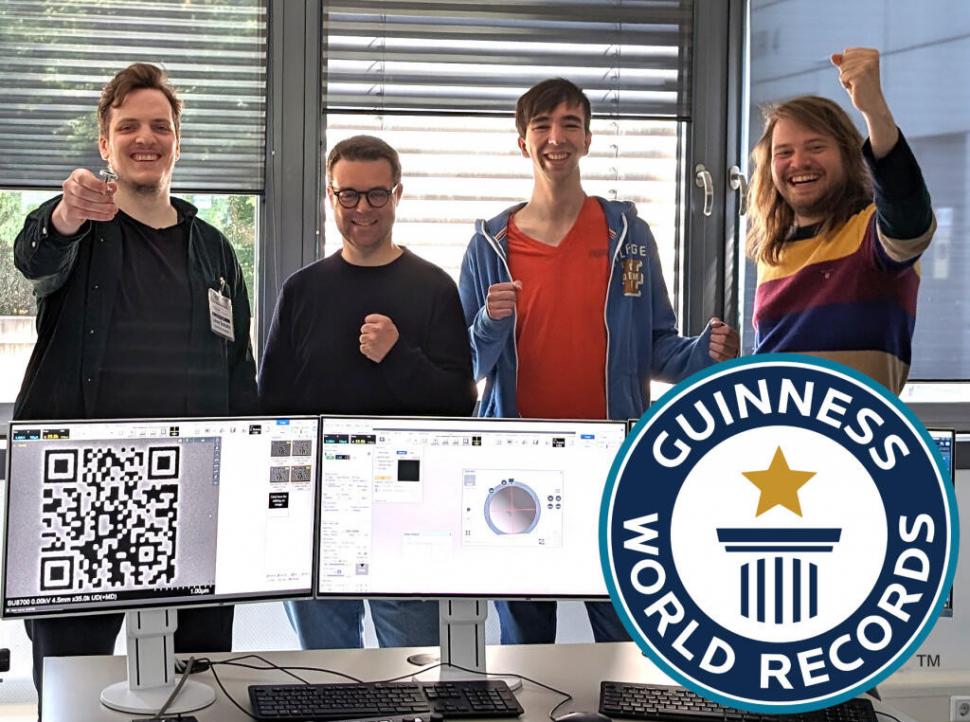 A fost creat cel mai mic cod QR din lume. E de 7 ori mai mic decât o celulă din sângele uman 933985