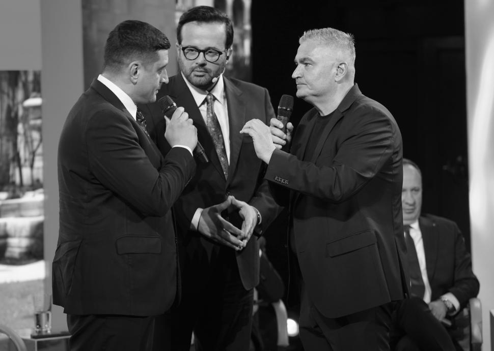 Din culisele dezbaterii Antena 3 CNN la care George Simion a dat buzna neinvitat. Ce nu s-a văzut la televizor 935409