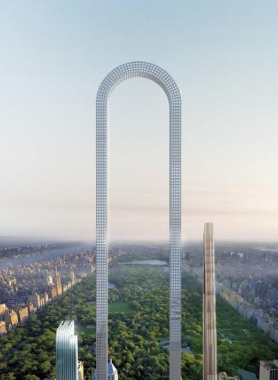 Un zgârie-nori bizar, în formă de „U”, ar putea deveni cea mai lungă clădire din lume. Dar oamenii din New York se tem de umbra lui 935522