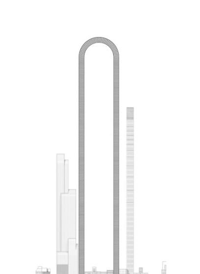 Un zgârie-nori bizar, în formă de „U”, ar putea deveni cea mai lungă clădire din lume. Dar oamenii din New York se tem de umbra lui 935527