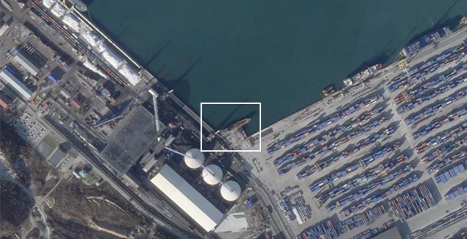 Imaginile din satelit cu petroliere nord-coreene, care arată prețul pe care Putin i-l plătește lui Kim Jong Un pentru ajutorul militar 937031