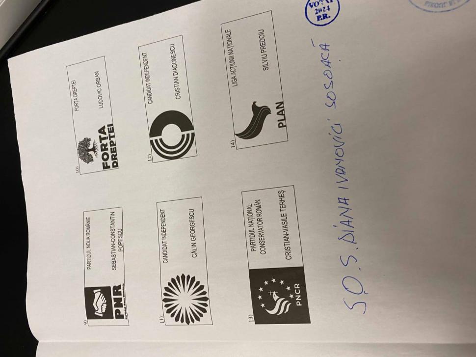 Diana Șoșoacă a făcut live din cabina de vot: A desenat un pătrățel, și-a trecut numele și s-a votat singură 937278