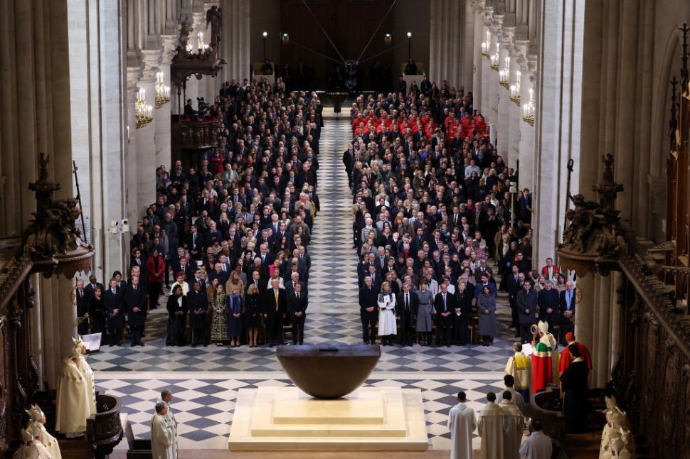 Redeschiderea Notre Dame, scena grandioasă pentru revenirea lui Trump. Zeci de lideri mondiali au participat la ceremonia de la Paris 939898