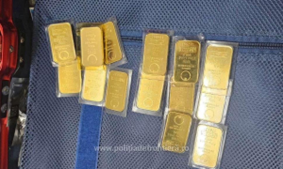 Un bărbat care pleca din Timișoara în Indonezia avea în bagaj 42 de lingouri de aur 940319