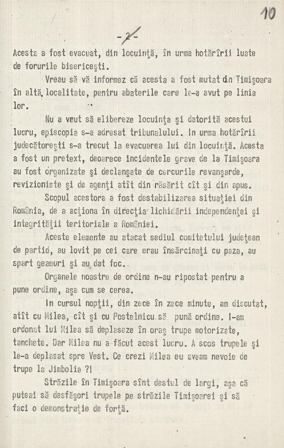 35 de ani de la căderea comunismului. Stenograme cu ordinele lui Ceaușescu la evenimentele din 16-20 decembrie 1989 de la Timişoara 941301