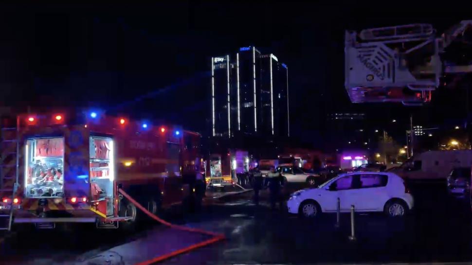 Incendiu major în Piața Matache din București. A fost trimis mesaj Ro-Alert 942444