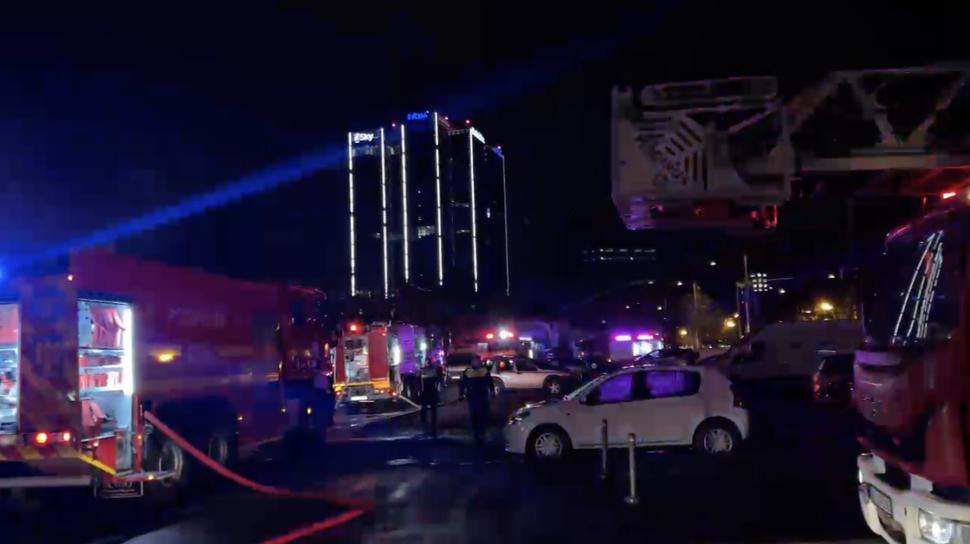 Incendiu major în Piața Matache din București. A fost trimis mesaj Ro-Alert 942445