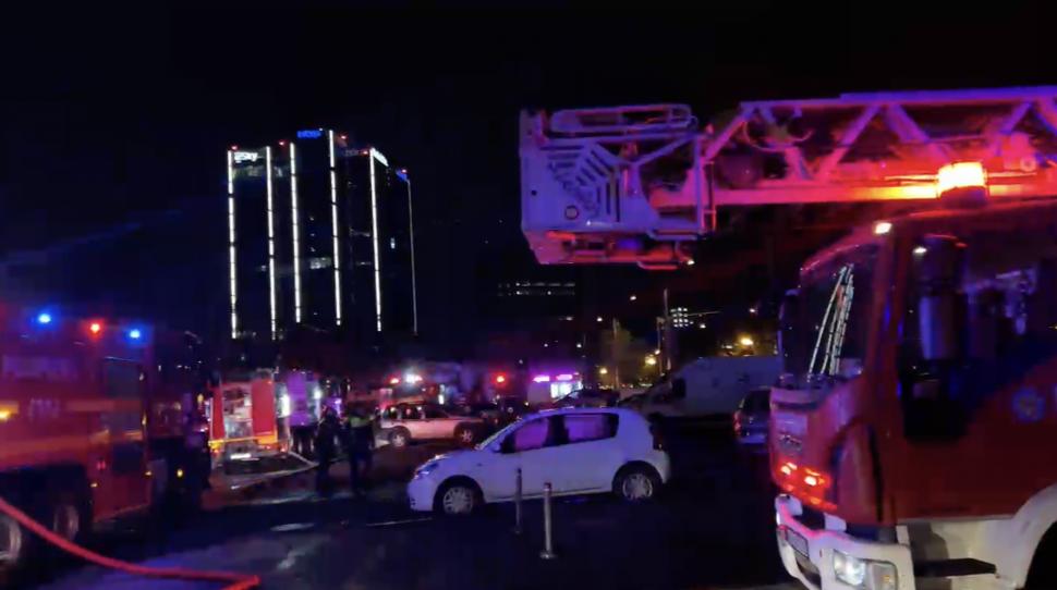 Incendiu major în Piața Matache din București. A fost trimis mesaj Ro-Alert 942446