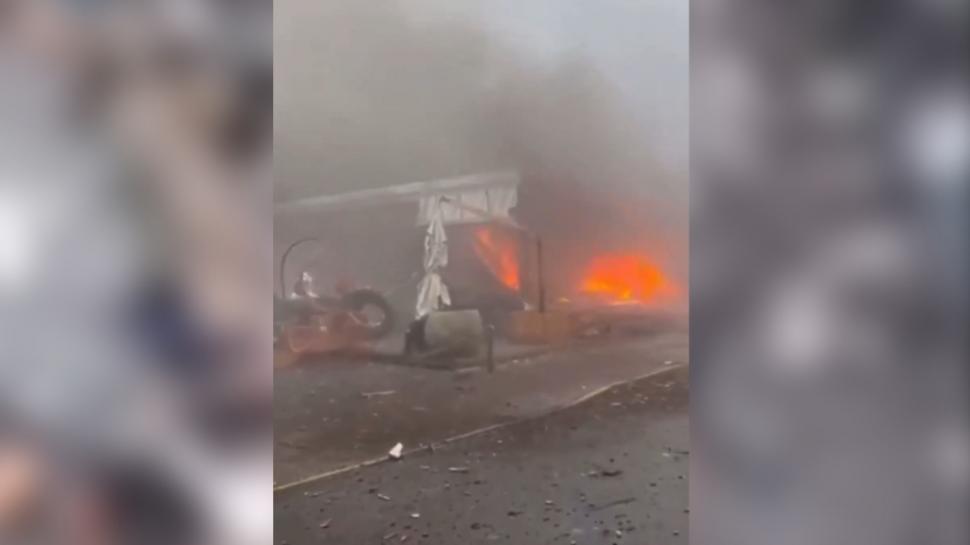 Un avion de mici dimensiuni s-a prăbuşit în centrul unui oraş turistic din Brazilia. 10 persoane au murit 942625