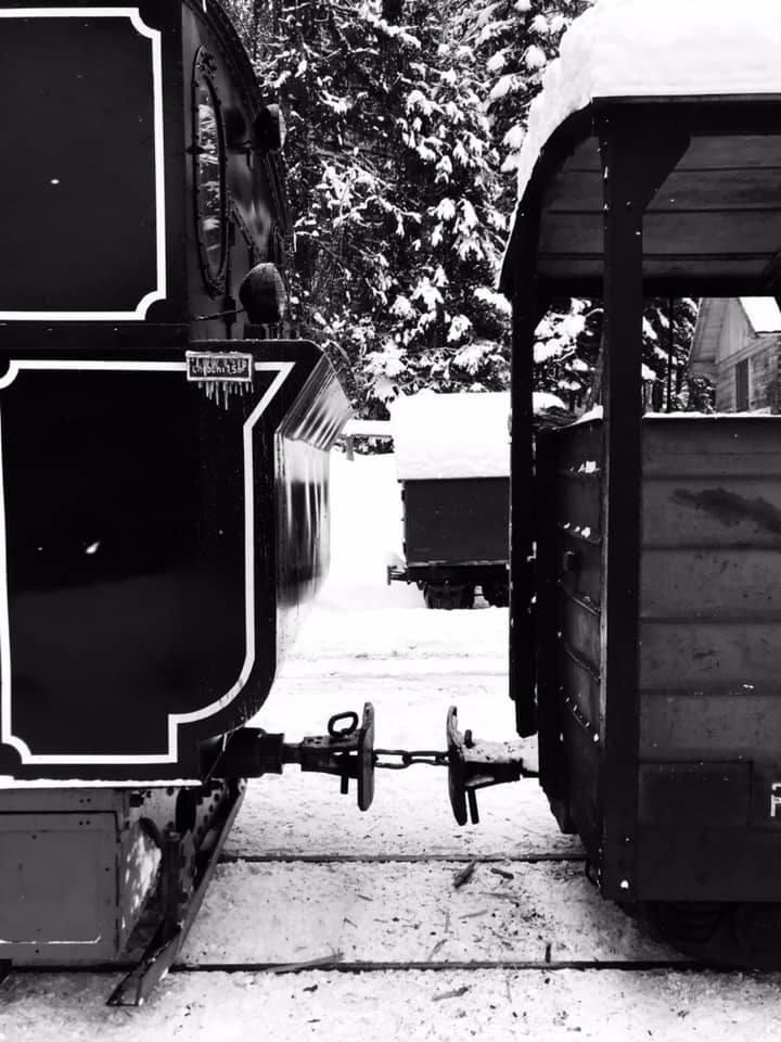 Imagini artistice cu mocănița din Maramureș iarna. Turiștii au rezervat deja locuri în tren pentru acest Crăciun: Cât costă un bilet 941913