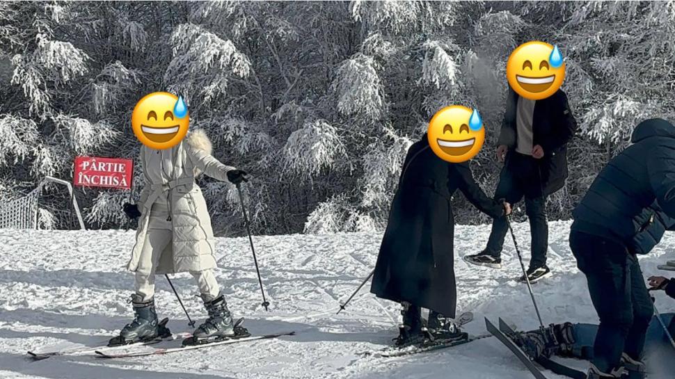 Salvamont Brașov le reamintește turiștilor că „muntele nu e podium de modă”: „Gleznele libere sunt bilete direct spre hipotermie” 943354