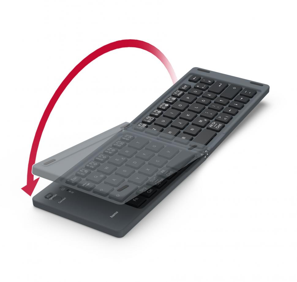 Mini-tastatura Hama pliabilă cu Bluetooth – partenerul ideal pentru călătorii 943718