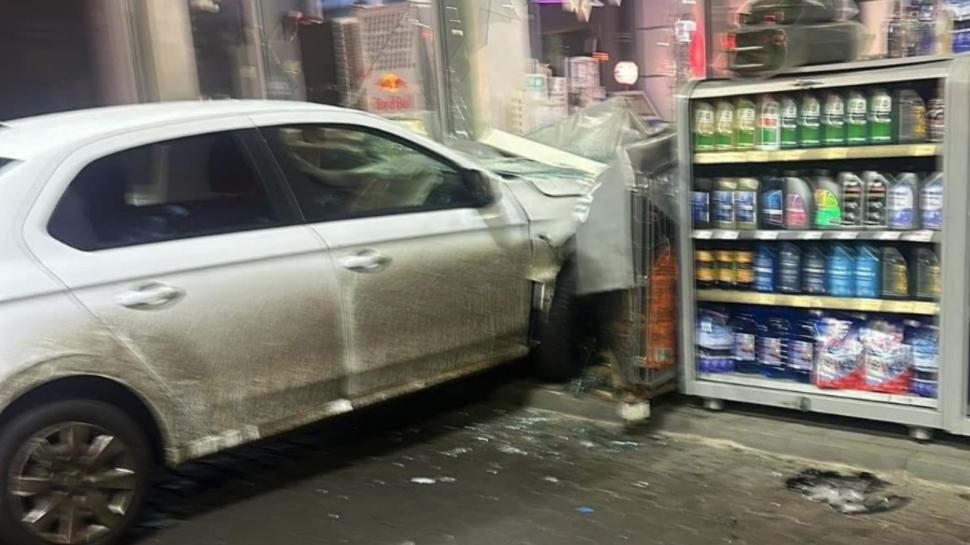 Un marocan a intrat cu maşina într-o benzinărie din Timiş 943978