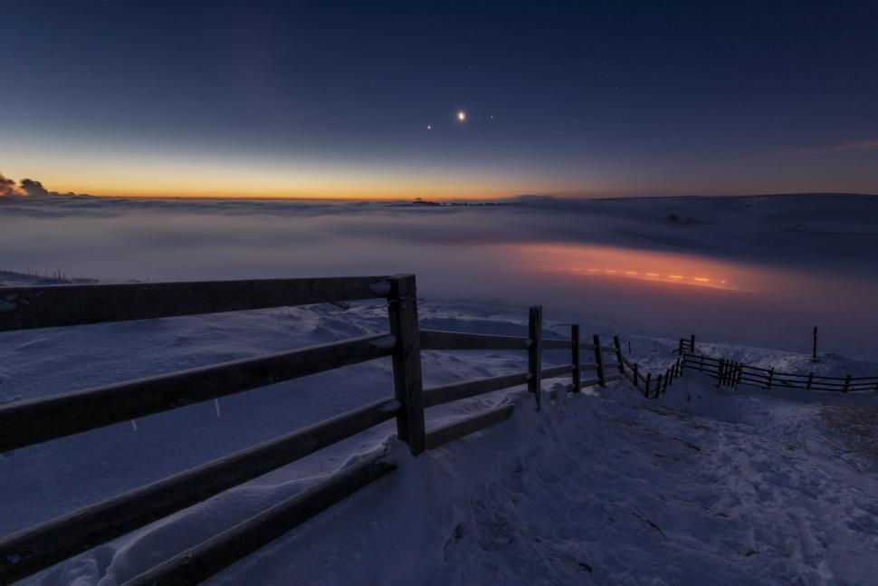 Spectacol cosmic la început de an. Planeta Venus a strălucit aproape de Lună 944311