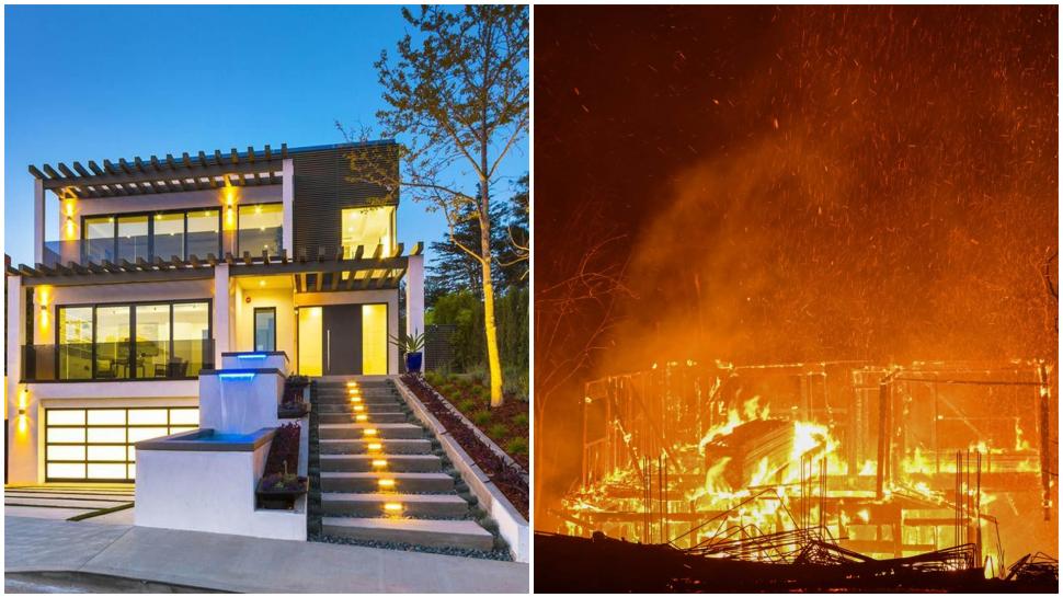 Din casa lui Anthony Hopkins din LA au mai rămas doar treptele de la intrare. Cum arăta vila de 6,6 milioane $ înainte de incendiu 945211