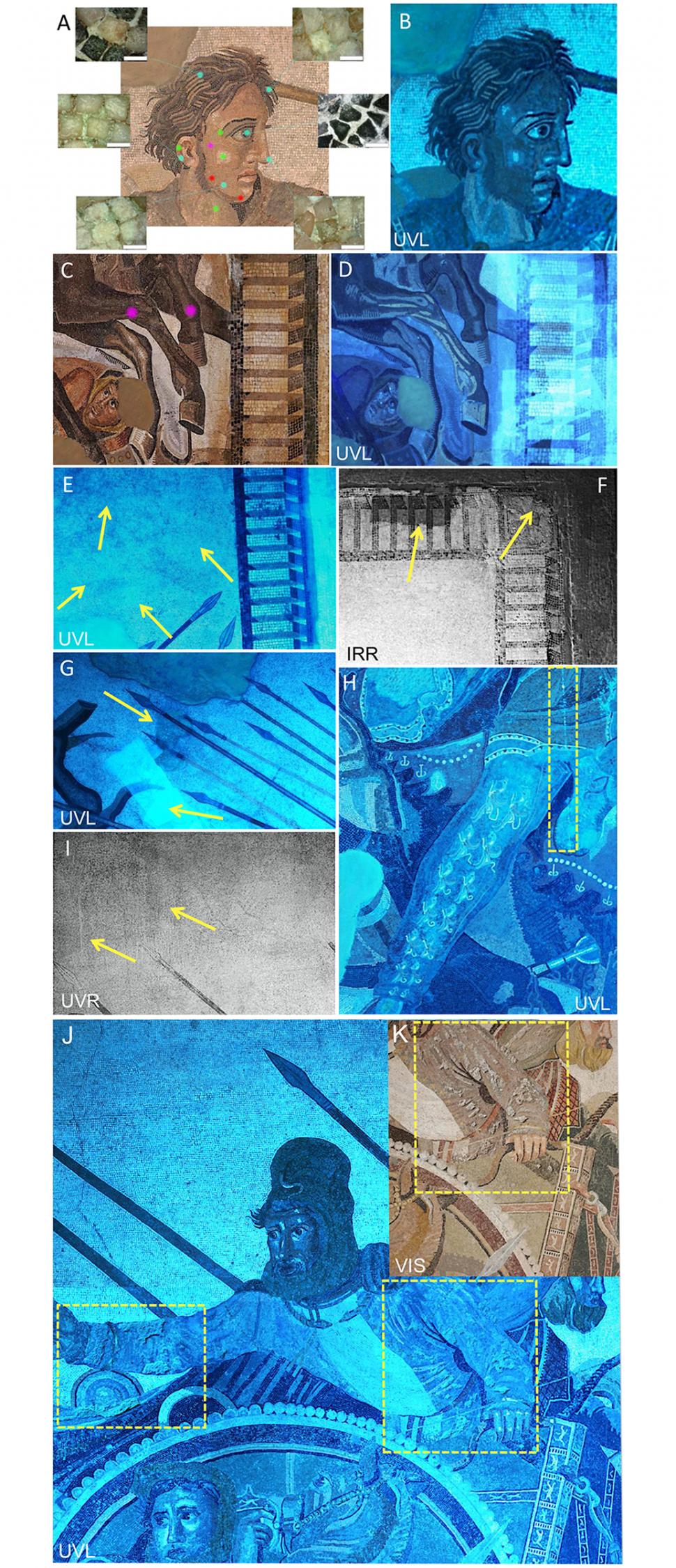 Secretele mozaicului Alexandru cel Mare, cu 2 milioane de piese, au fost dezvăluite printr-o analiză făcută în premieră mondială 946637